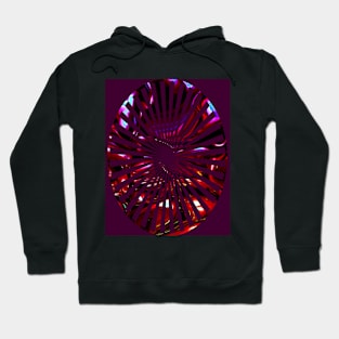 Fire with Blue Flames Hoodie